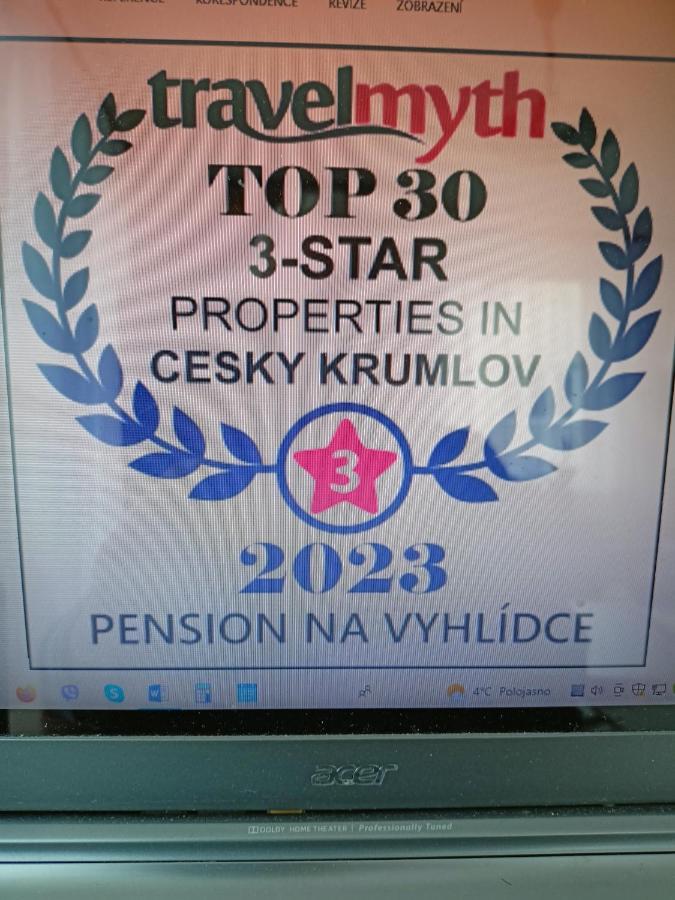 Pension Na Vyhlidce Hotel Český Krumlov Kültér fotó